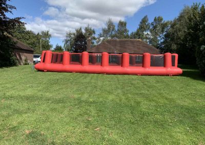 Inflatable NERF war arena